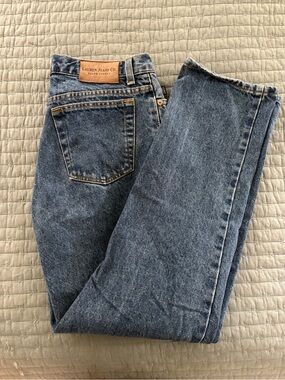 Ralph Lauren Straight-Leg Blue Denim Jeans